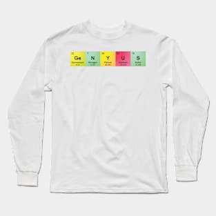 Genyus Chemistry Humor Long Sleeve T-Shirt